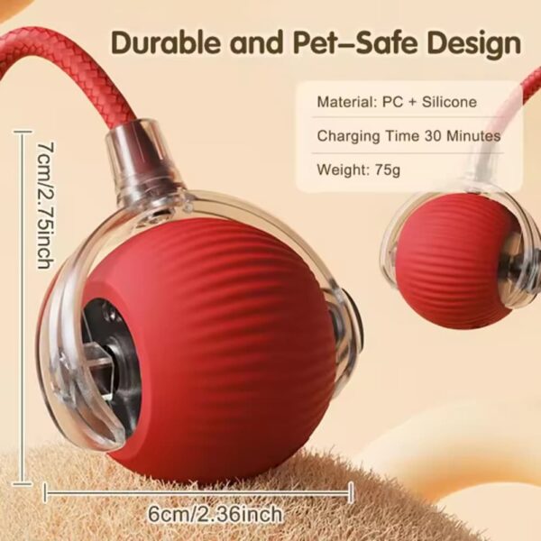 Hot intelligent interactive cat ball long-lasting and durable
