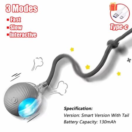 Hot intelligent interactive cat ball long-lasting and durable