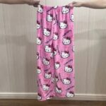 Y2K Hello Kitty pajamas anime women's pajamas Cartoon Fashion Home Sleepwear Trousers Leisure Home Clothing Winter Trouser