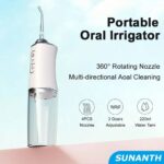 Portable Smart Electric Oral Irrigator 4 Jets 3 Modes USB Rechargeable teeth cleaner