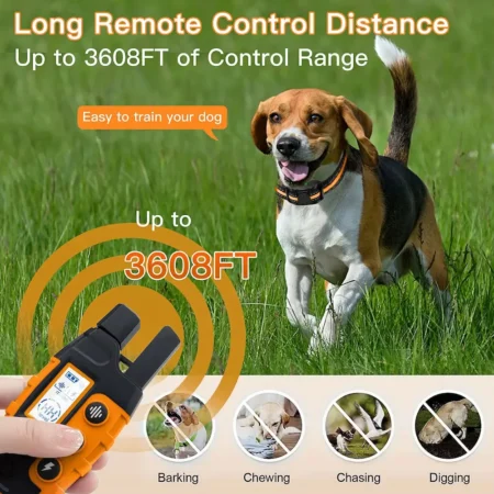 3300Ft Electric Dog Training Collar Remote Contro