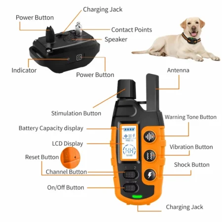 3300Ft Electric Dog Training Collar Remote Contro