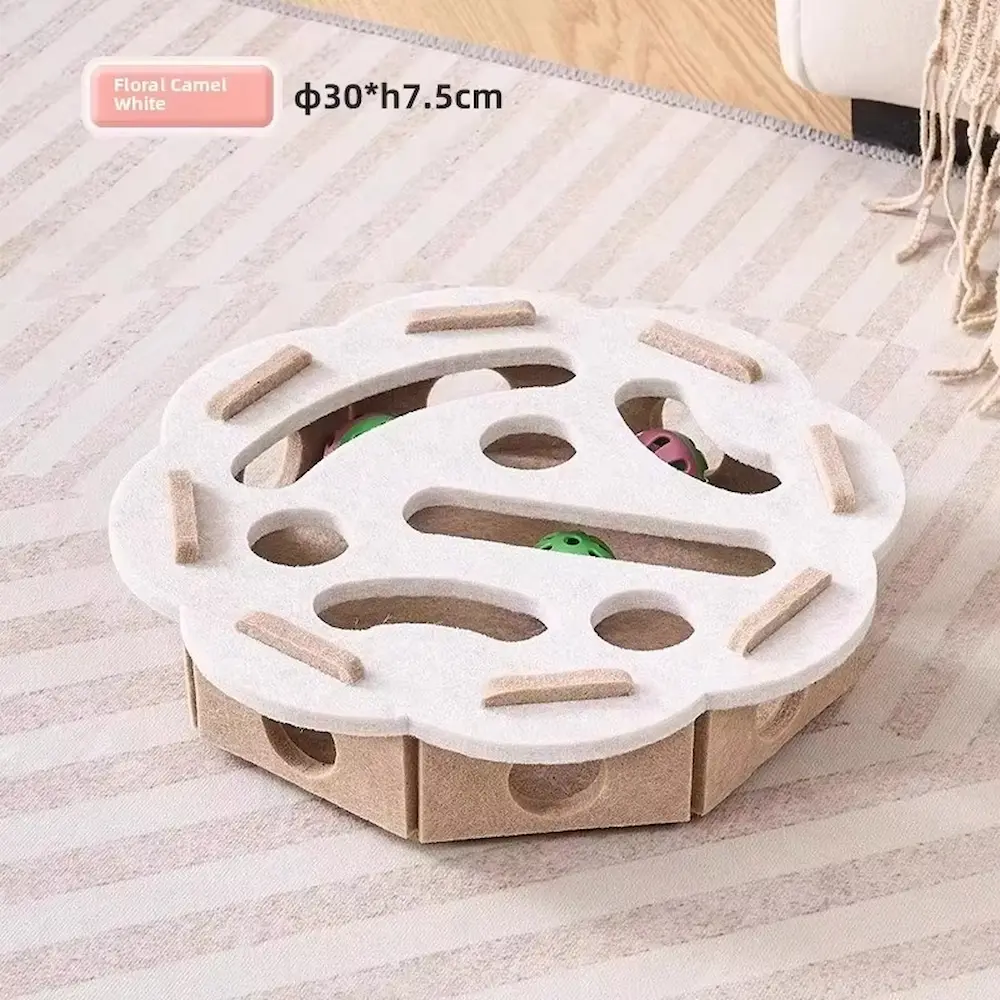 Cat Puzzle Toy Felt Puzzle Box