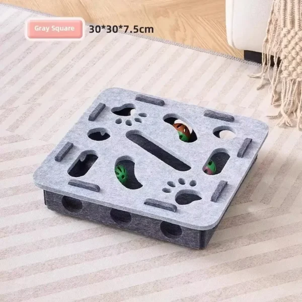 Cat Puzzle Toy Felt Puzzle Box