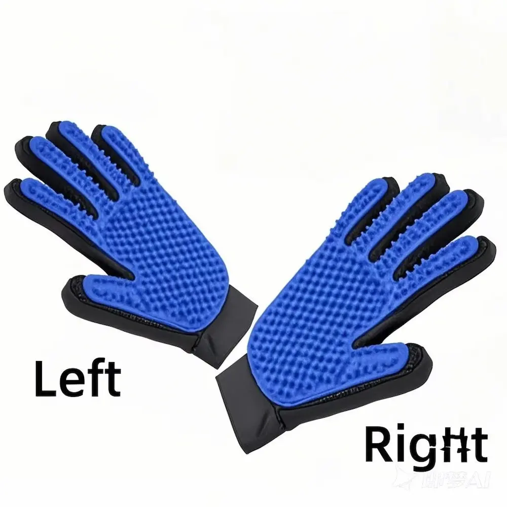 Pet Hair Glove Comb Pet Dog Cat Grooming Cleaning Glove Deshedding Hair remover