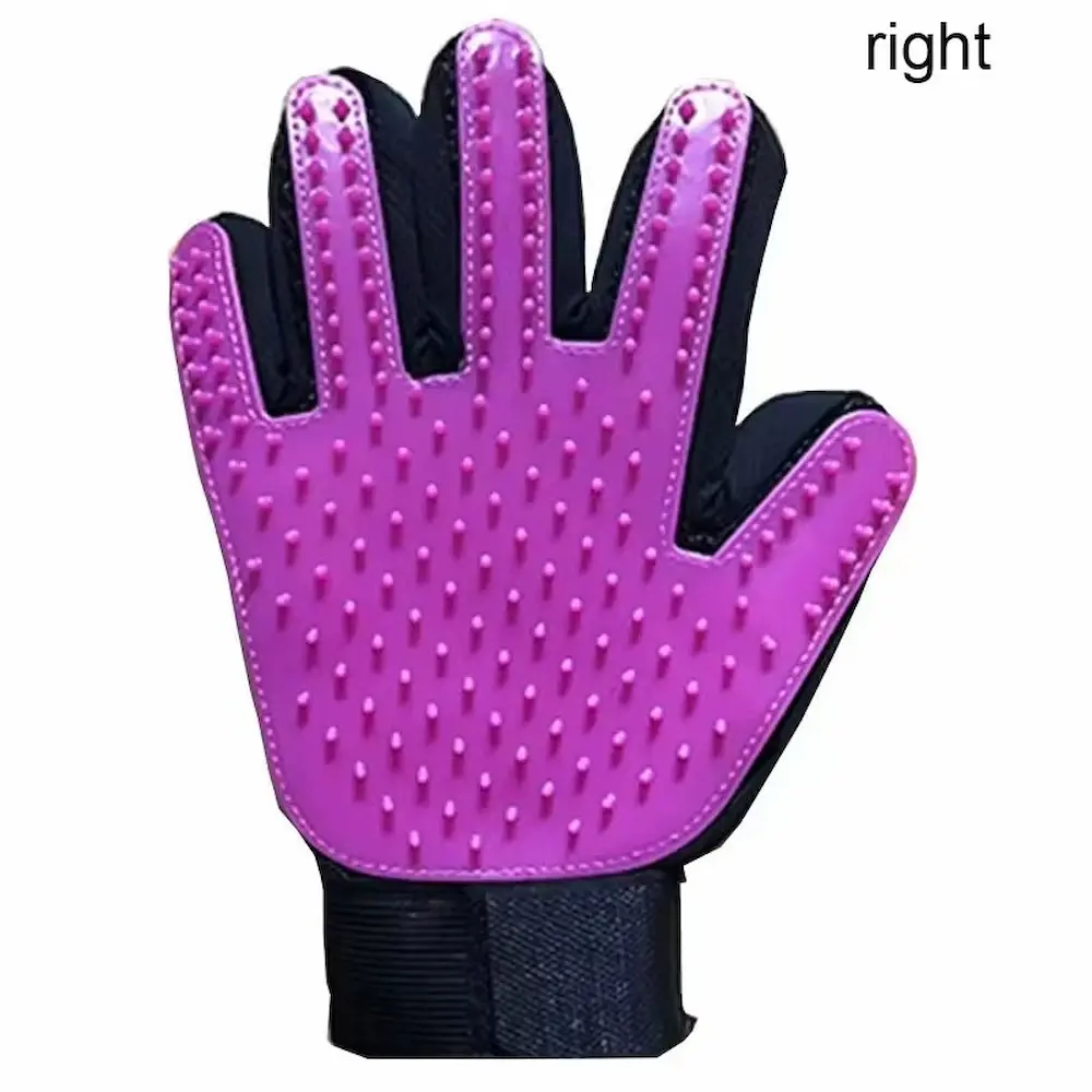 Pet Hair Glove Comb Pet Dog Cat Grooming Cleaning Glove Deshedding Hair remover