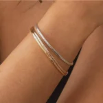 Engraved Affirmation Cuff Bracelet Personalized - Custom Message Jewelry - Personalized Gift for Her