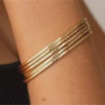 Engraved Affirmation Cuff Bracelet Personalized - Custom Message Jewelry - Personalized Gift for Her