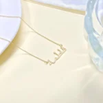 Personalized Arabic Calligraphy Name Necklace – 18K Gold Plated