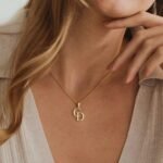 Double Initial Necklace – Personalized Couple Letter & Custom Logo Necklace - Image 2