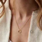 Personalized Mini Message Necklace - Image 2